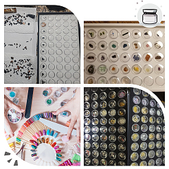 Plastic Nail Art Tool Boxes&nbsp;MRMJ-WH0001-05