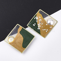 Epoxy Resin Pendants&nbsp;RESI-S365-47A