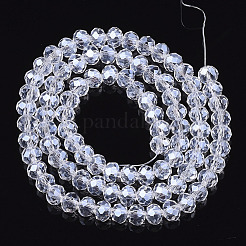 Electroplate Glass Beads Strands&nbsp;LS-EGLA-A034-T8mm-A08