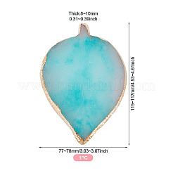 1Pc Resin Imitation Agate Color Palette&nbsp;MRMJ-TA0001-47C