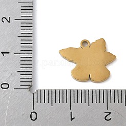 Christmas Themes 304 Stainless Steel Enamel Charms&nbsp;STAS-K312-04D-G