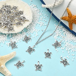 50Pcs Tibetan Style Alloy Pendants&nbsp;FIND-YW0008-73