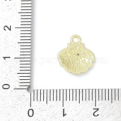 Rack Plating Alloy Enamel and Rhinestone Pendants&nbsp;PALLOY-R151-40G-06