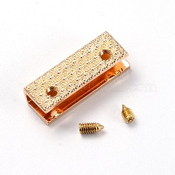 Zinc Alloy Bag Corner Protector Edging Frame&nbsp;LS-PALLOY-WH0084-79A-01