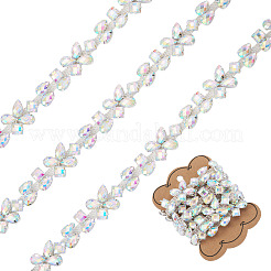 1 Yard Iron Rhinestone Strass Chains&nbsp;FIND-PJ0001-42