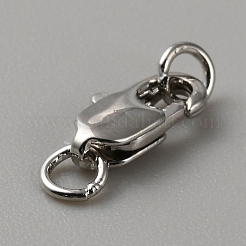 Brass Lobster Claw Clasps&nbsp;LS-FIND-WH0110-859A-P