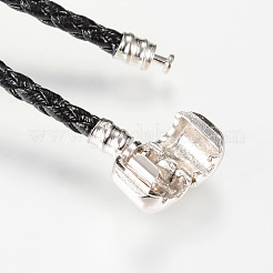 Imitation Leather European Style Bracelet Making&nbsp;MAK-R011-02B