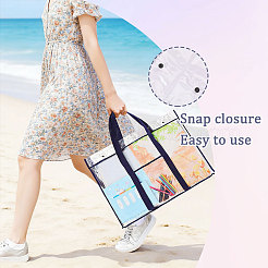 Transparent PVC Storage Bag&nbsp;ABAG-WH0044-91C