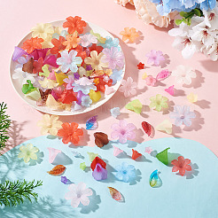230Pcs 6 Styles Transparent Acrylic Beads&nbsp;OACR-TA0004-39