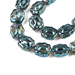 Electroplate Glass Beads Strands&nbsp;EGLA-T021-05F