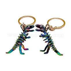 Halloween Alloy Skull Dinosaur Pendant Keychain&nbsp;WG34107-01