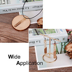 Resin & Walnut Wood Big Pendants&nbsp;RESI-TAG0001-02