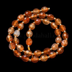 Natural Carnelian Beads Strands&nbsp;G-F809-A51-01