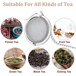 Round Stainless Steel Mesh Tea Infuser&nbsp;STAS-UN0002-26