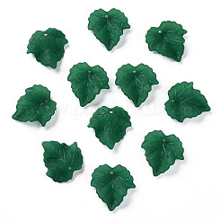 Autumn Theme Transparent Frosted Acrylic Pendants&nbsp;PAF002Y-29