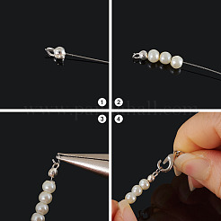 10Pcs 925 Sterling Silver Bead Tips Knot Covers&nbsp;STER-TA0001-50