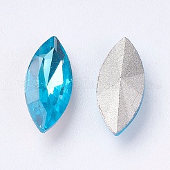 Imitation Austrian Crystal Glass Rhinestone&nbsp;RGLA-K007-3X6-202