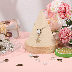 80Pcs Zinc Alloy Connector Cabochon Settings&nbsp;FIND-CA0011-28
