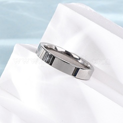 201 Stainless Steel Wide Band Finger Rings&nbsp;RJEW-K252-02B-P