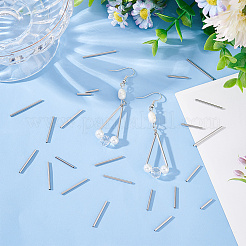 400Pcs 4 Style 304 Stainless Steel Tube Beads&nbsp;STAS-UN0049-35