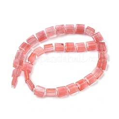 Cherry Quartz Glass Beads Strands&nbsp;G-F802-B07-01