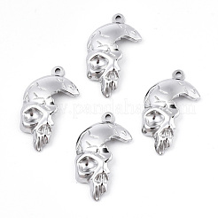 Non-Tarnish 201 Stainless Steel Pendants&nbsp;STAS-N098-064P