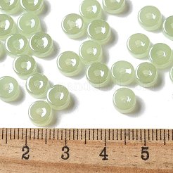 Imitation Jade & Luster Glass Seed Beads&nbsp;SEED-E001-J3x6mm-A03