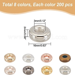 1600Pcs 8 Colors CCB Plastic Beads&nbsp;KY-AR0001-33