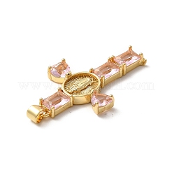 Rack Plating Brass Pendants&nbsp;KK-D087-16G-03