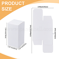 Foldable Creative Kraft Paper Box&nbsp;CON-WH0113-01A
