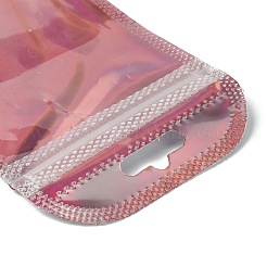 40Pcs 4 Styles Plastic Laser Packaging Yin-yang Resealable Bags&nbsp;OPP-FS0001-01