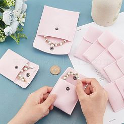 8Pcs 2 Style Square Velvet Jewelry Bags&nbsp;TP-FH0001-01A