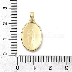 Brass Enamel Pendants&nbsp;KK-P336-05G