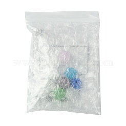 10Pcs 7 Colors Transparent Glass Beads&nbsp;GLAA-FS0002-73