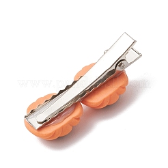 Pumpkin Iron Flat Alligator Hair Clips&nbsp;PHAR-JH00130