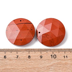 Natural Red Jasper Pendants&nbsp;G-H331-01C