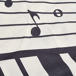 Piano Pattern Linen Tablecloth&nbsp;AJEW-WH0528-69B