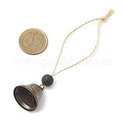 2Pcs 2 Styles Iron Bell Pendant Decorations&nbsp;HJEW-JM02178