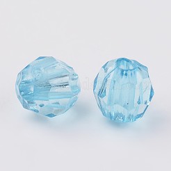 Transparent Acrylic Beads&nbsp;X-DB8mmC-28
