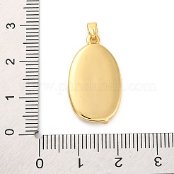 Brass Enamel Pendants&nbsp;KK-S502-02G-B