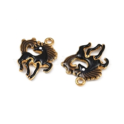 304 Stainless Steel Enamel Pendants&nbsp;STAS-Z140-02G-02