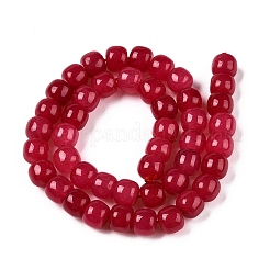 Dyed Natural White Jade Beads Strands&nbsp;G-T138-S14