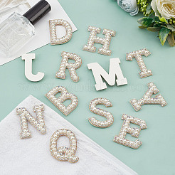 26Pcs ABS Imitation Pearl Self-Adhesive Clothing Patches&nbsp;DIY-PH0009-14