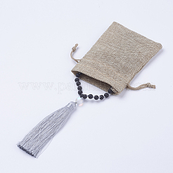 Nylon Tassel Pendant Necklaces&nbsp;NJEW-JN02062