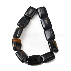 Dyed Natural Blue Tiger Eye Beads Strands&nbsp;G-S386-A07