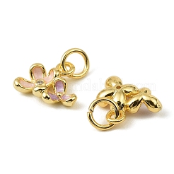 Brass Enamel Charms&nbsp;KK-C107-19G