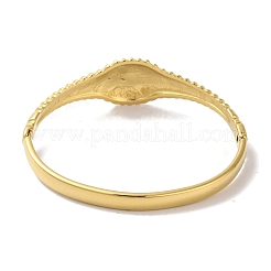 304 Stainless Steel Grooved Hinged Bangles for Women&nbsp;BJEW-I315-16G