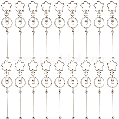 10Pcs Alloy Keychain Clasps&nbsp;KEYC-SC0001-79C