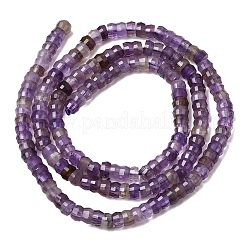 Natural Amethyst Heishi Beads Strands&nbsp;G-A299-A13-01