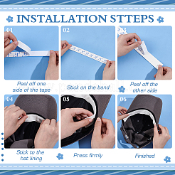 Rectangle Cloth Sweat Liner&nbsp;DIY-WH0632-35B-02
